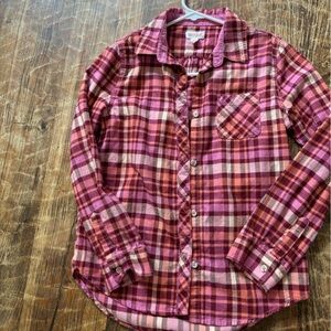 Plaid Flannel Shirt for Girls